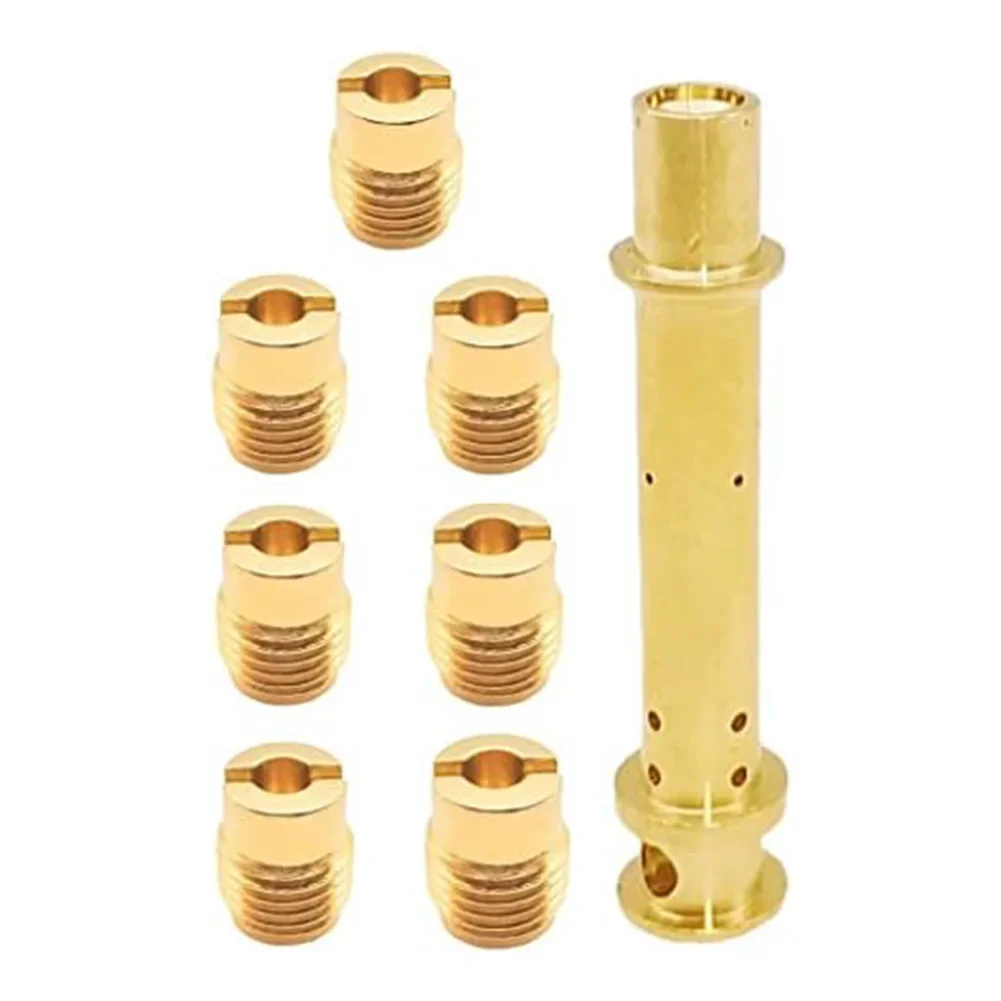 Juego de chorro principal de carburador de posventa para Predator 212 Cc Fit Honda = GX140 GX160 = GX200, tubo de emulsión mejorado para Mini bicicleta Go Kart