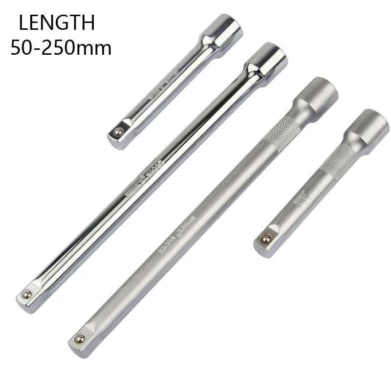 1Pcs 1/4 "3/8" 1/2 "Socket Ratelsleutel Extension Bar 360 Graden Extension Bar Set Auto Reparatie socket Extender Quick Release