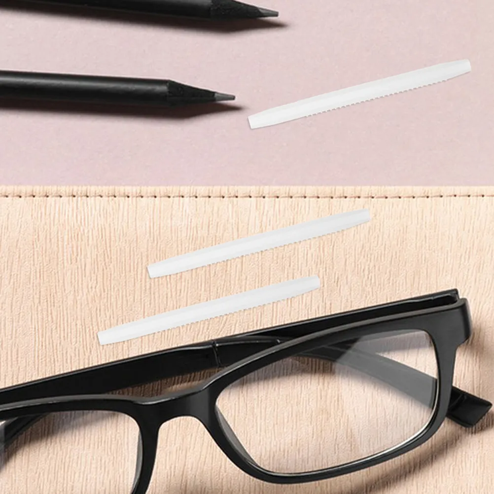 10Pairs Comfort Fit Silicone Eyeglass Temple Holders Anti Slip Eyewear Ear Grips Glasses Arm Covers Temple Tips Sleeve
