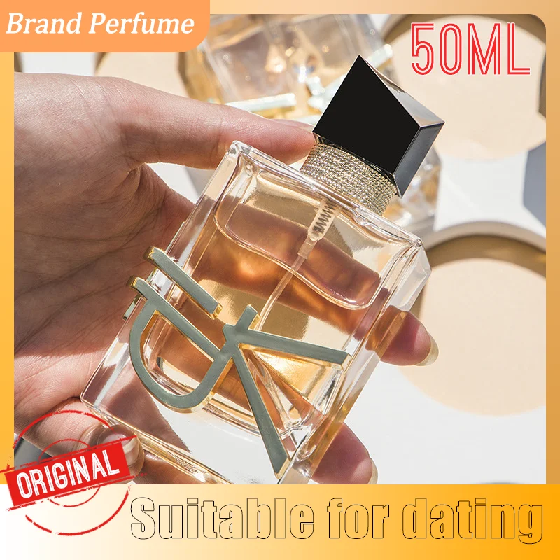 

50ml Luxury Brand Perfume Women Pheromone Long Lasting Floral Fruity Citrus Vibrant Light Fragrance Spray Girl Dating Gift