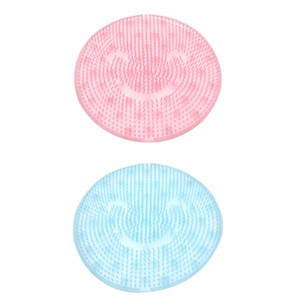 

2Pcs Massage Foot Pad Soft Comfortable Shower Foot Cleaner with Suction Cups Relieves Tension After Long Day Work