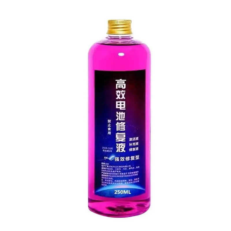 Battery Repair Fluid For Car Safe 250ml Repair Fluid Battery Restore Liquid Extends Battery Life Efficient Repair For Motorcycle