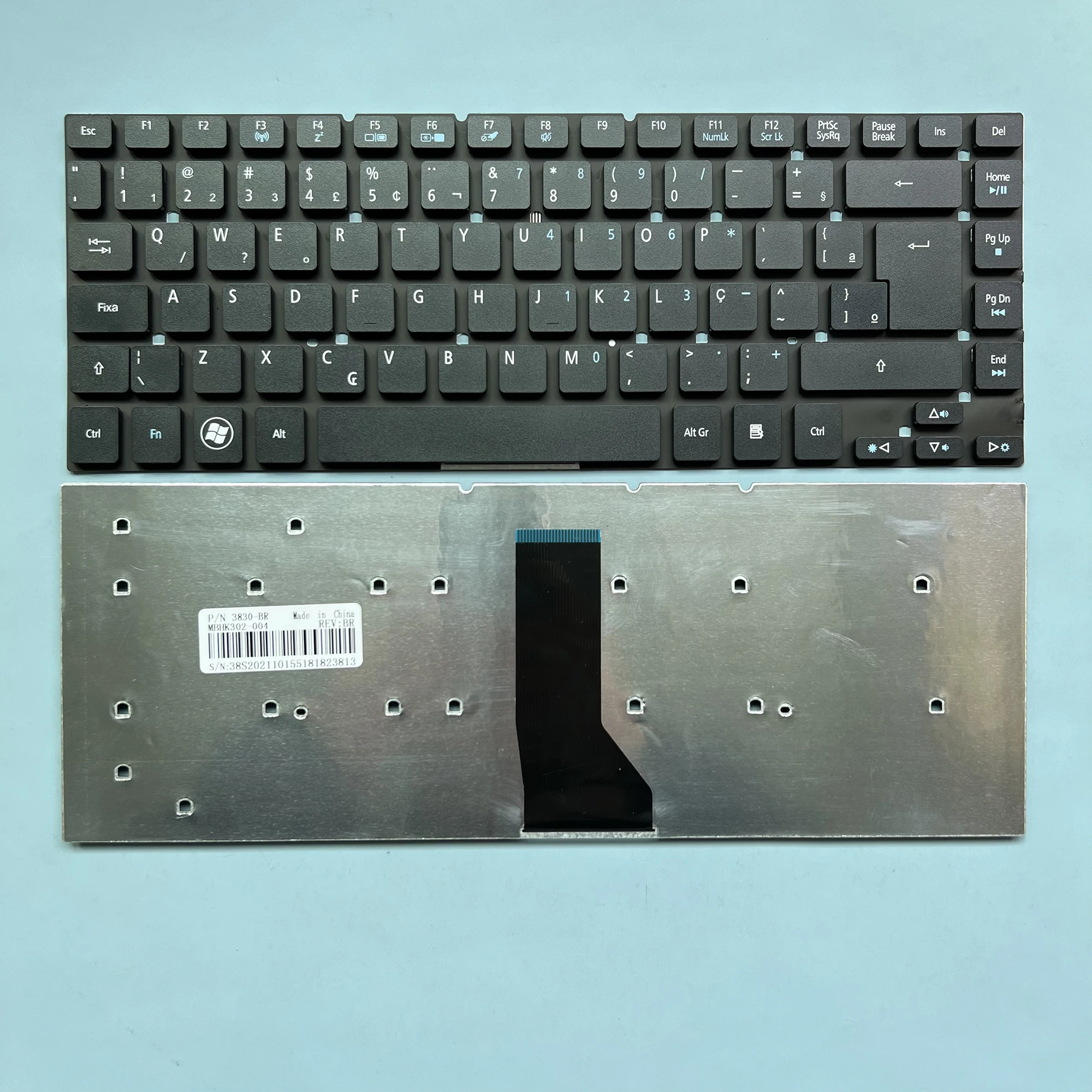 Xin brasileiro teclado espanhol para acer aspire 4755 4755g 4830 4830t 3830 3830g 3830t V3-431 V3-471G portátil brasil sp