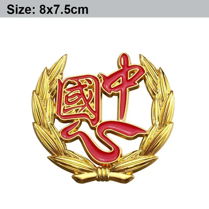 Chinese Dream Logo Car Fender Side Emblem Rear Trunk Badge Sticker For Nissan Lexus Subaru Volkswagen Ford Mercedes Benz Hyundai