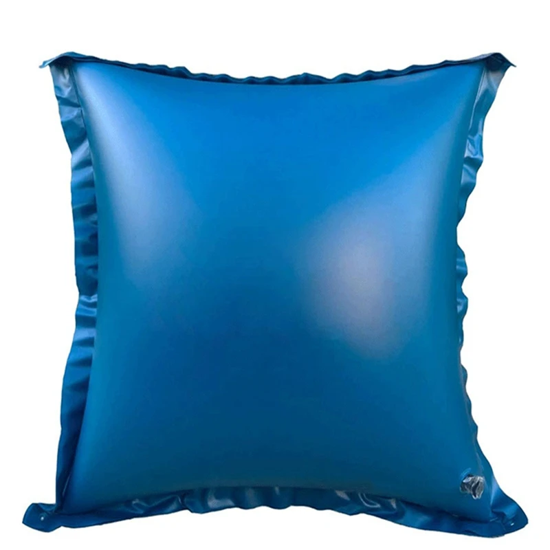 1Pcs 4X 4Inch Pool Pillows Inflatable Pillow For Above Ground Pools, 0.24Mm Ultra Thick & Cold-Resistant Above Ground