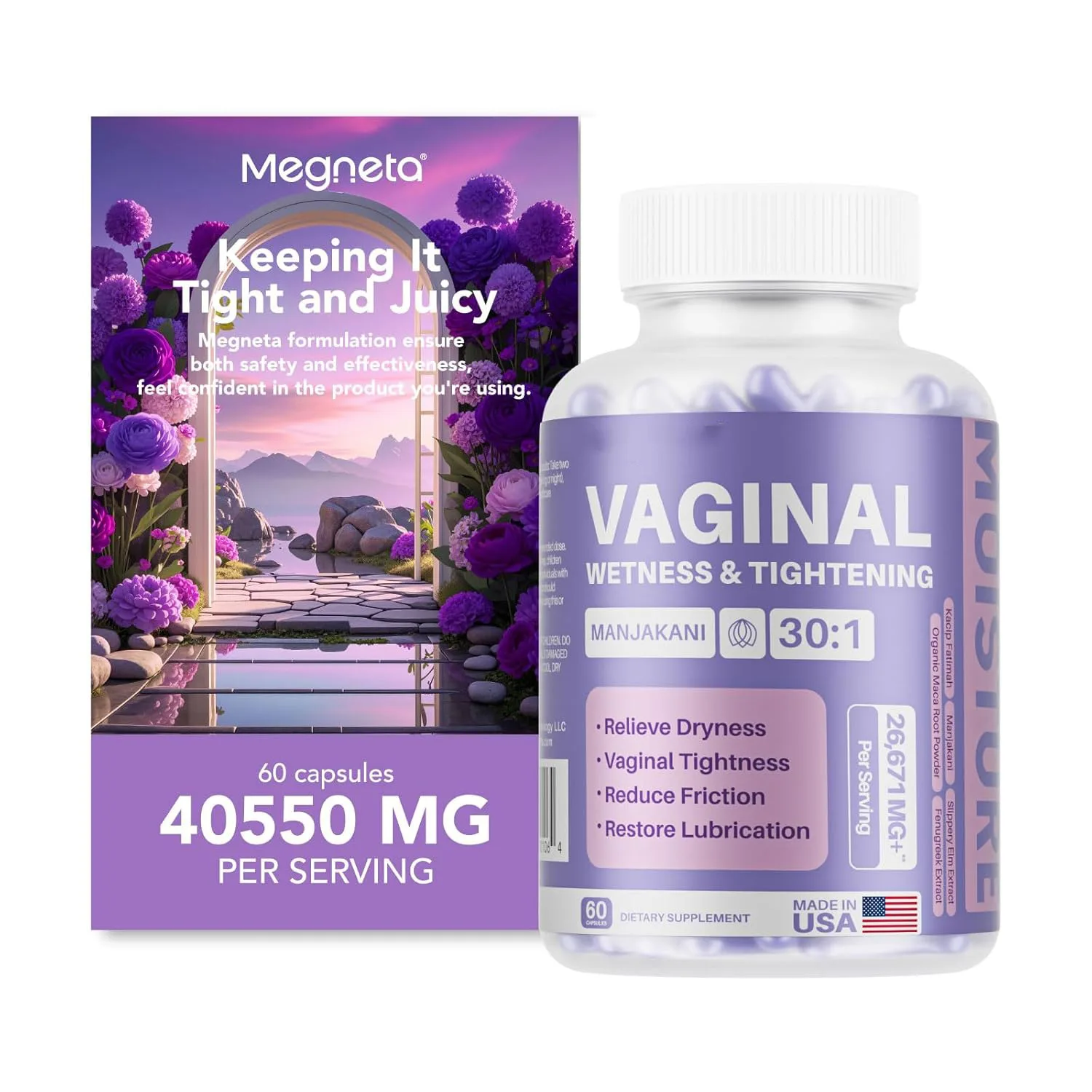 

Vaginal moisturizing capsules relieve dryness reduce friction support hormone levels improve health alleviate anxiety