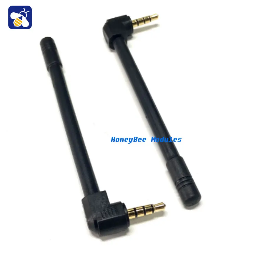 Antena Audio otwór słuchawkowy mini antena 3.5 MM wzmocniony efekt audio 2G 3G antena radio samochodowe 10cm