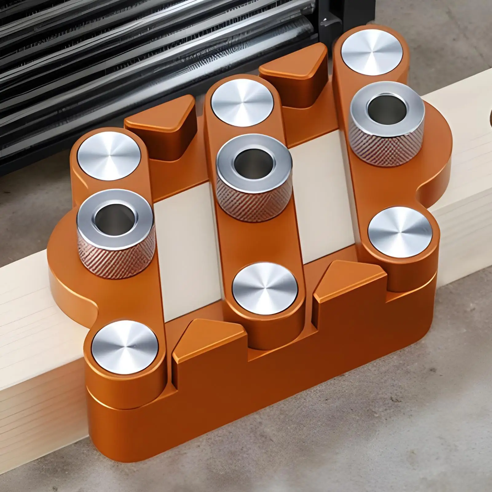 

Деревообрабатывающий локатор Деревообрабатывающий дырокол Центральный локатор Точный многофункциональный центрирующий зажим для дюбелей для энтузиастов