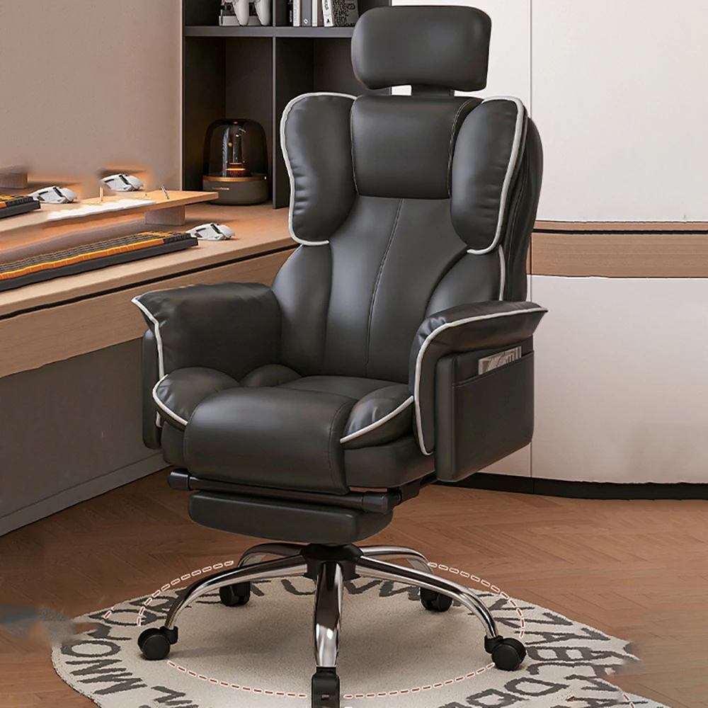 

Ergonomic Office Chair Comfortable Luxury Nordic Ergonomic Gaming Chair Swivel Relax Chaise De Jeux Gaming Bedroom Furniture