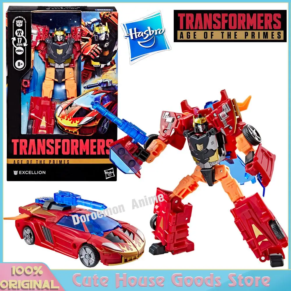 Op voorraad Originele Hasbro Transformers Age of The Primes Deluxe Class Transformers: Cybertron Excellion Good Gifts Modelspeelgoed