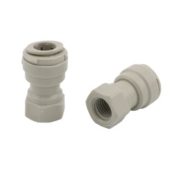 Push In Pneumatic Quick Fitting Connector 8MM(5/16) X FFL (TO FIT MFL Ball Lock DISCONNECTS 7/16