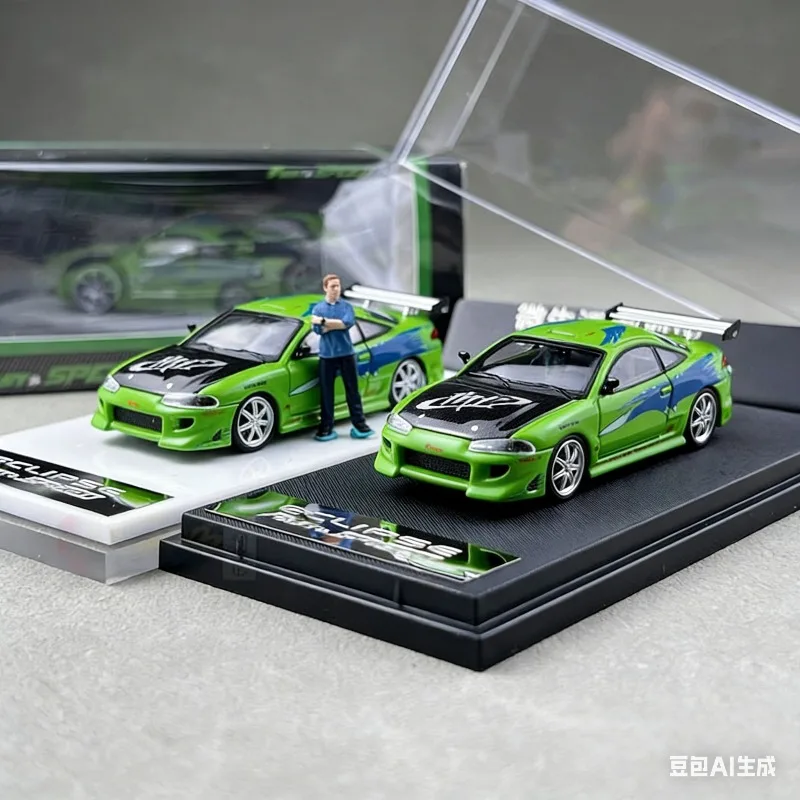 

Масштабная модель автомобиля Mitsubishi Eclipse второго поколения D30 Robocar (1:64) из литого сплава, коллекционная, сувенирная, игрушка для мальчика