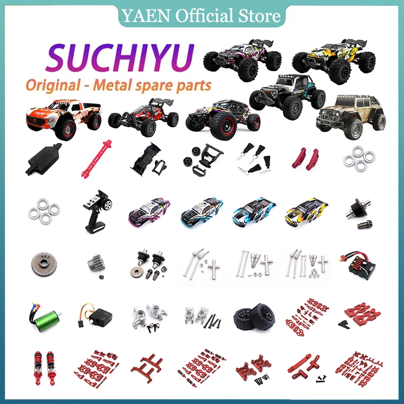 

SCY 16101 16102 16103 16201 16101 Pro RC Car 1:16 Red Upgraded Metal Spare Parts Model 4WD/Original Spare Parts 6312 6313 6314