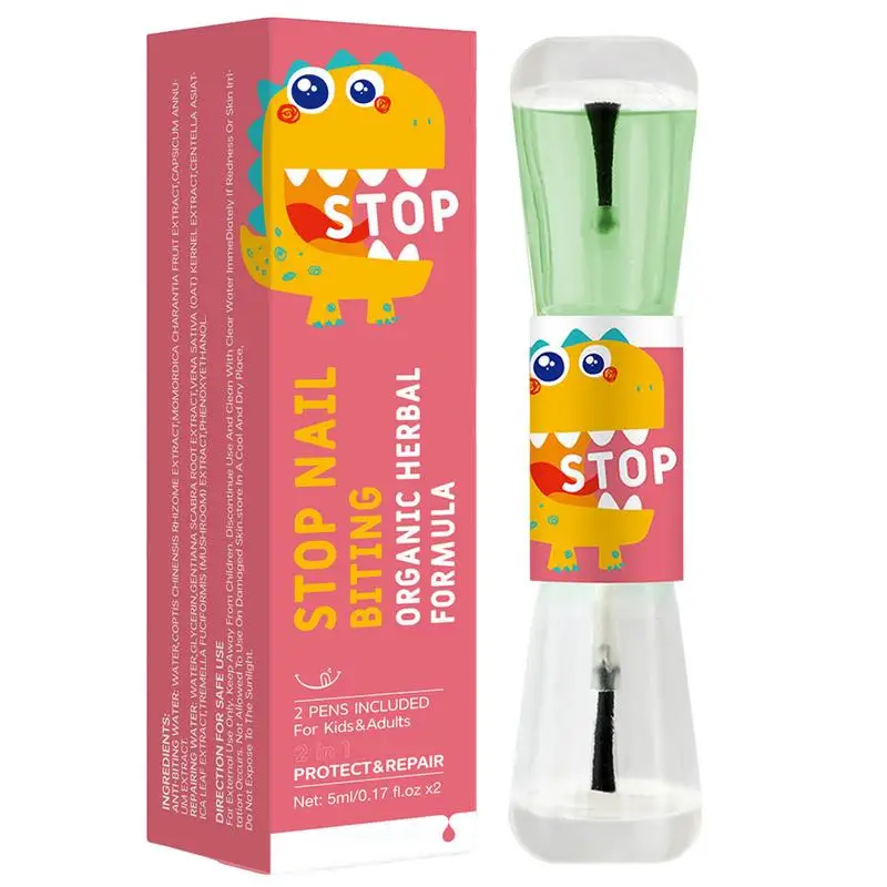 10ml Anti-Biting Nails Liquid Non-toxic Bitter Cuticle Inhibition Chewing Child Not Eating Fingernails Sucking Stopping Water