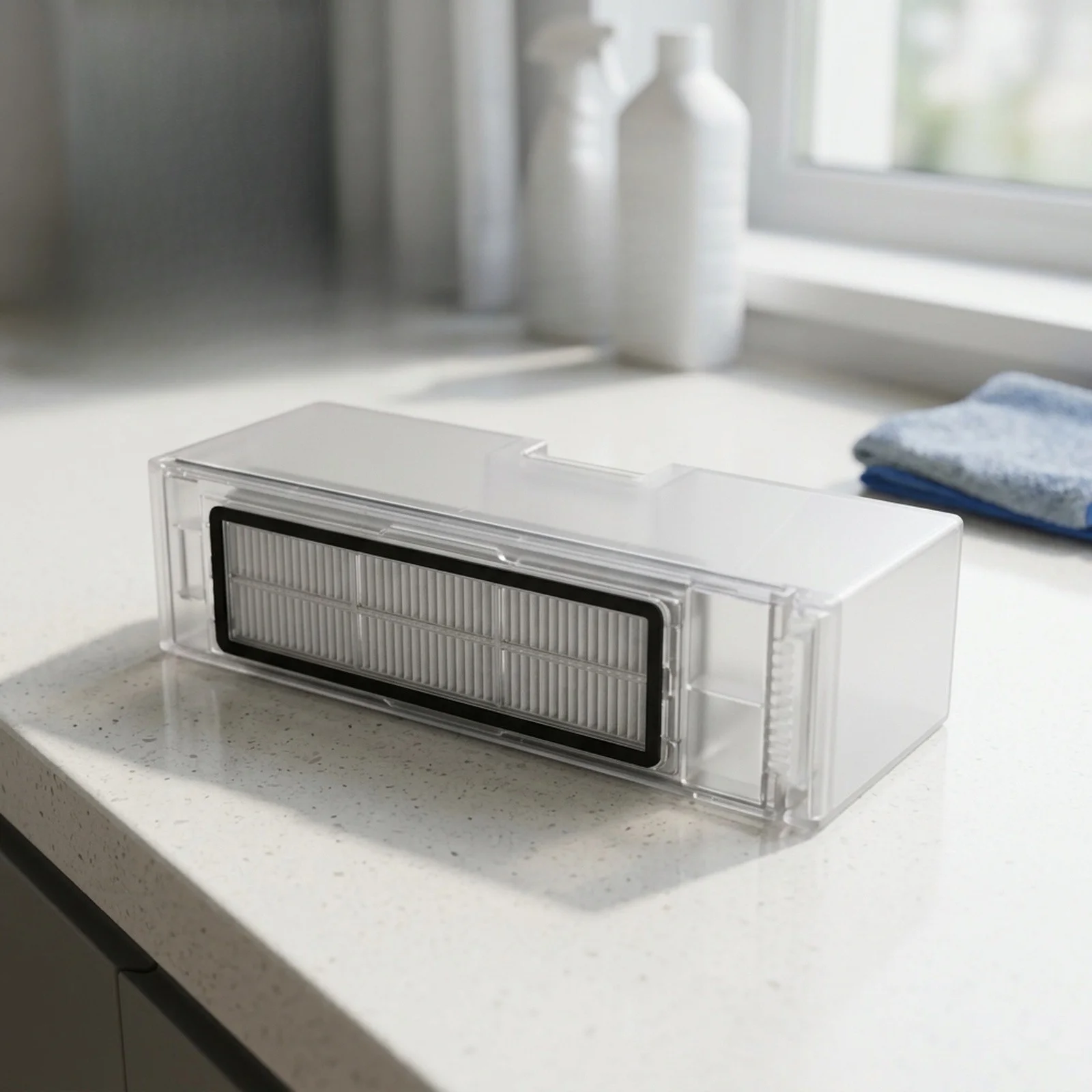 Vacuum Replacement Dust Box Spacious Capacity One-Click Release Latch For Dreame L10s for Pro Efficient Dirt Storage Solution