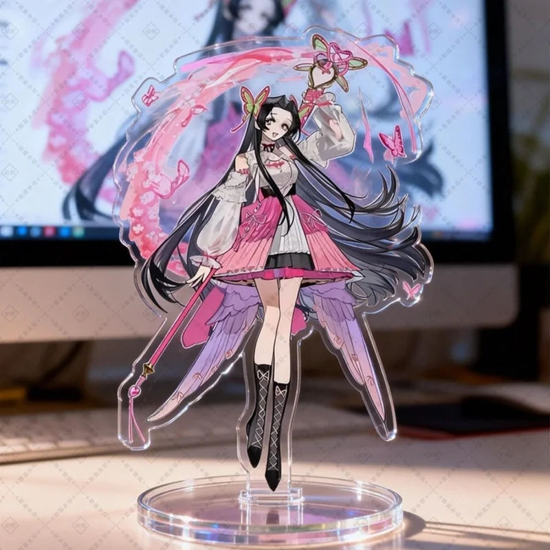 The three sisters around the Ghost Killing Blade animation are super cute magic girls. Creative acrylic stop sign view 4