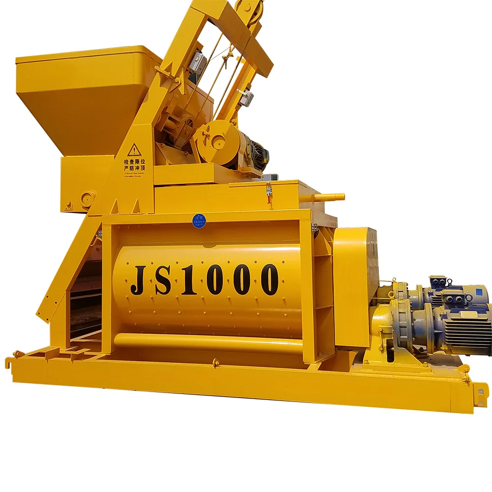 JS750 Large Capacity 750L Concrete Self-loading Concrete Mixer