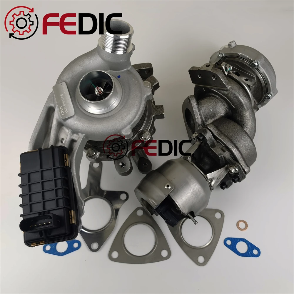 GTB1749VK GTC1444Z 778400 778401 Turbo charger for Land Rover Discovery IV Jaguar XF 155/180 Kw TDV6 Twin Turbocharger