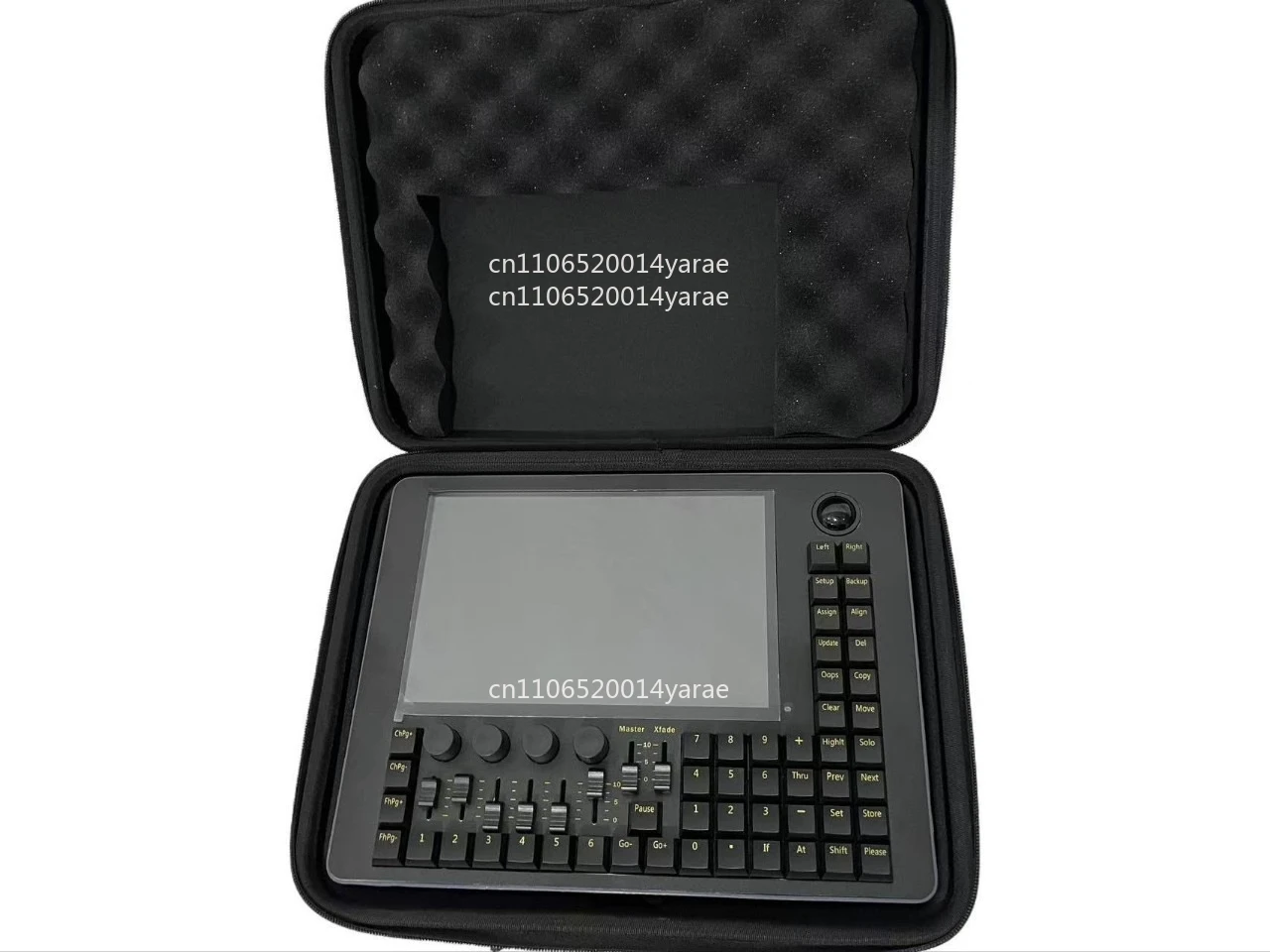 Konsol Lampu DMX Layar Sentuh MA2 Mini Command Wing Konsol Kecil