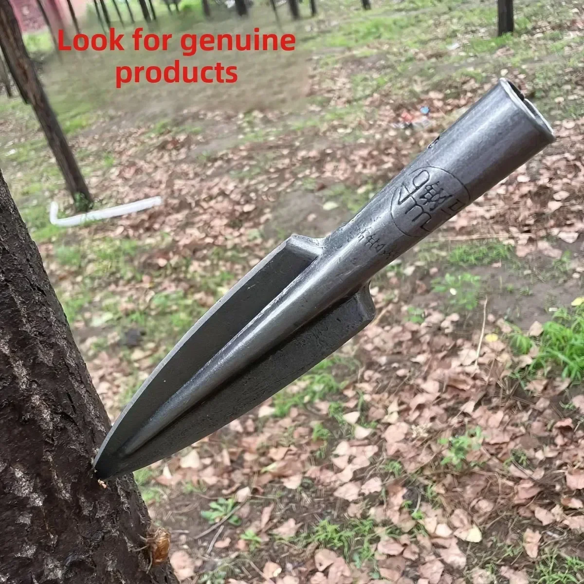 New Multi-functional Spearhead All-Steel Pointed Shovel Outdoor Mountain Spear Head Manganese Steel Wild Boar camping tools