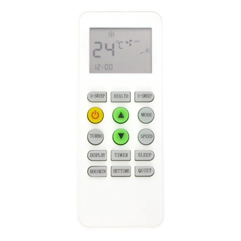 Easily Control KKG12A-C1 Air Conditioner Remote Control Tempwrature Adjustment Compatible for Changhong ONAX Units Dropship