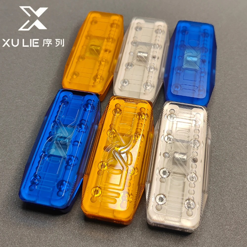 XU LIE EDC Shuttle Fidget Slider Magnetyczny Mechaniczny Slider Wibracyjny Oryginalny Gadżet Antystresowy Zabawka Fidget dla Dorosłych