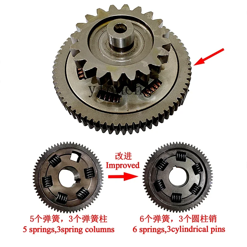 

TQH Shengshi ZT310-V X1 X2 T1 T2 R1 R2 motorcycle electric start first-stage reduction gear accessories
