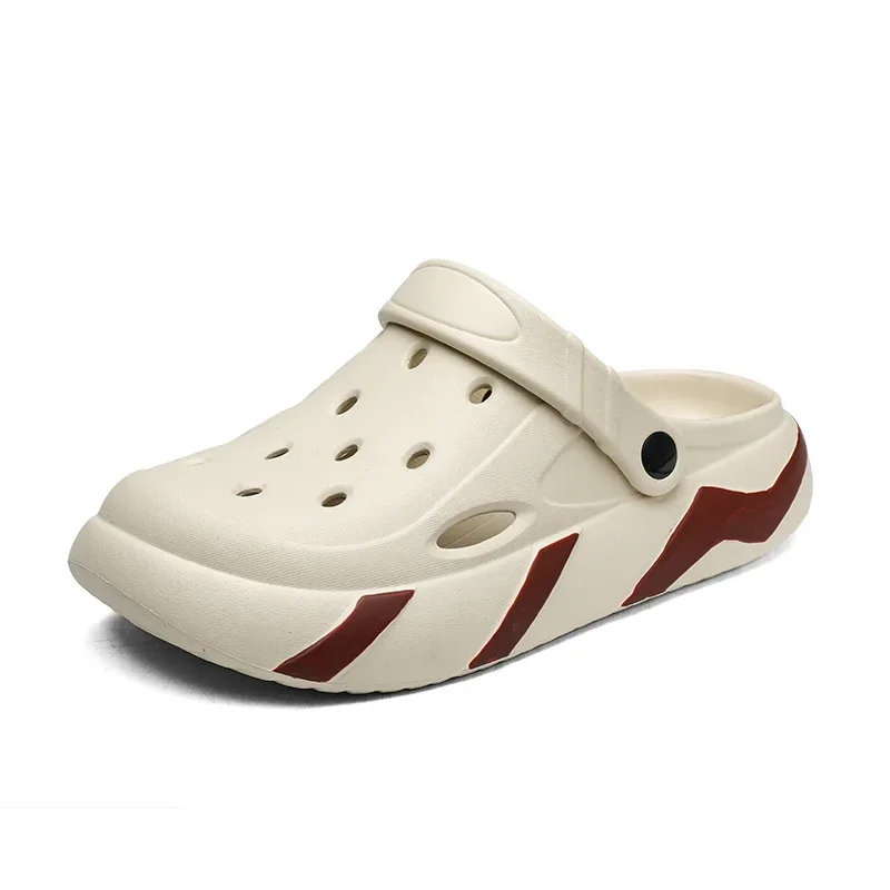 

Men's women's sandals Platform soled family Soft EVA casual flat garden beach slippers flip-flops comfortable men's Slippers