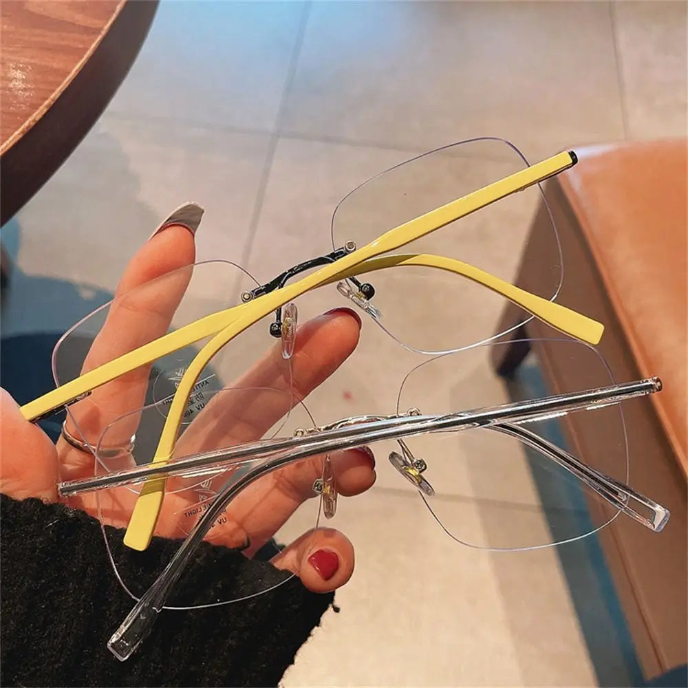 

Classic Metal Anti Blue-ray Glasses Ultralight Computer Goggles Optical Glasses Women
