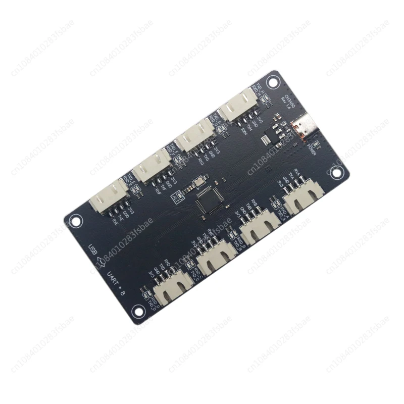 CH348Q Drive-free USB To 8-channel Serial Port TTL Module 485 Multi-channel CH348 Module USB To TTL with USB Cable