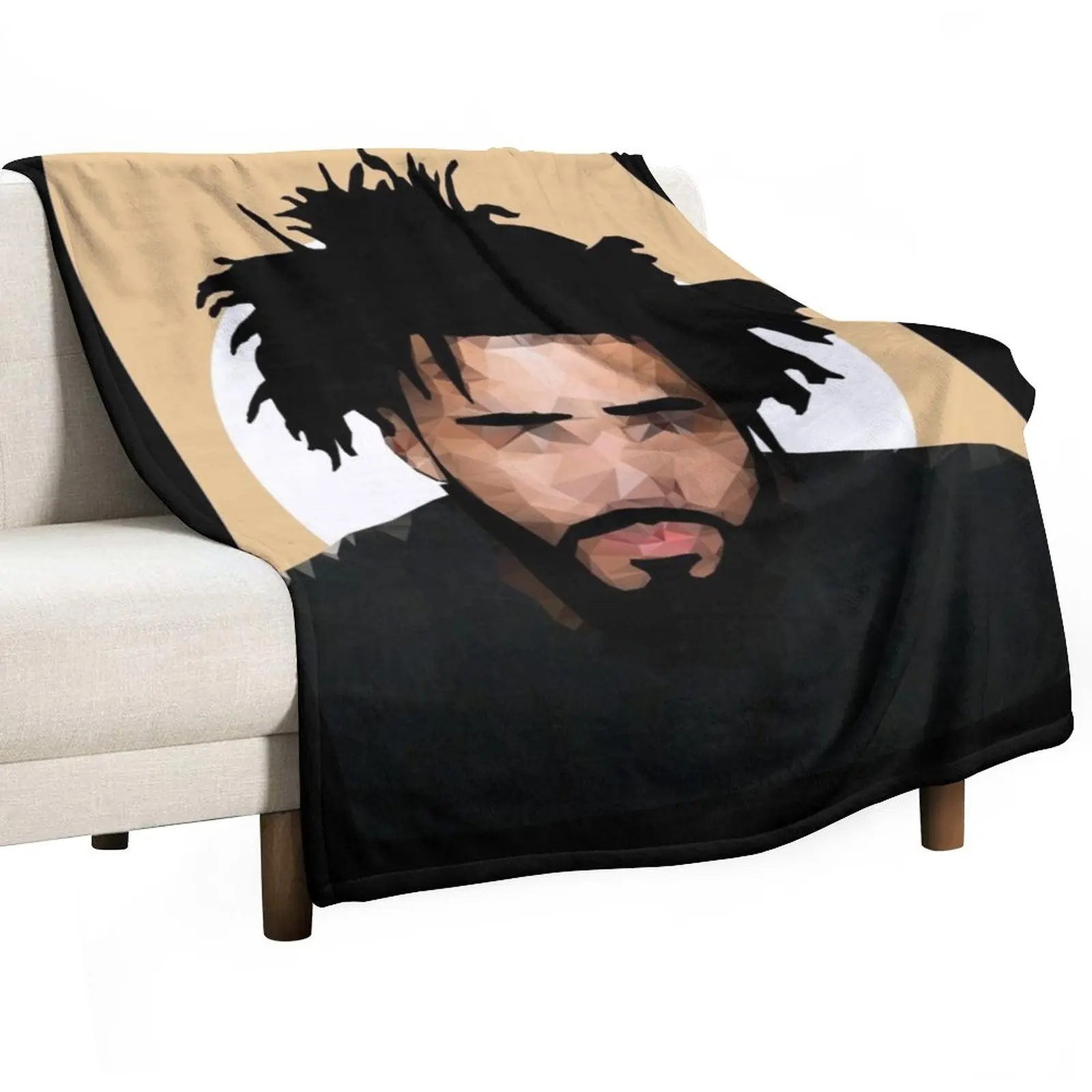 

J Cole, мягкое Клетчатое одеяло для спальни