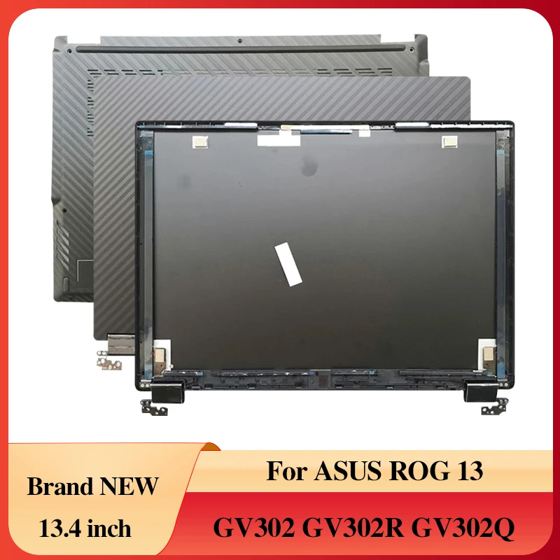 NEW Laptop Case For Notebook ASUS ROG 13 GV302 GV302R GV302Q Laptops Screen LCD Back Cover Hinges Bottom Accessories