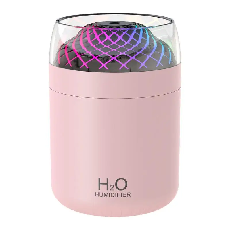 Small Desk Humidifier Portable Desktop Air Diffuser With LED Lights Aromatherapy Oil Diffusers Quiet Small Humidifiers With