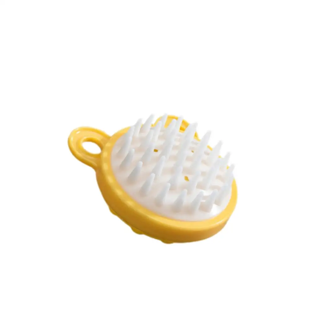 Silicone Shampoo Massage Brush, Massagem do couro cabeludo, Hair Bath Tool, Salon Comb, Lavagem do chuveiro, Cabeleireiro, O3l4