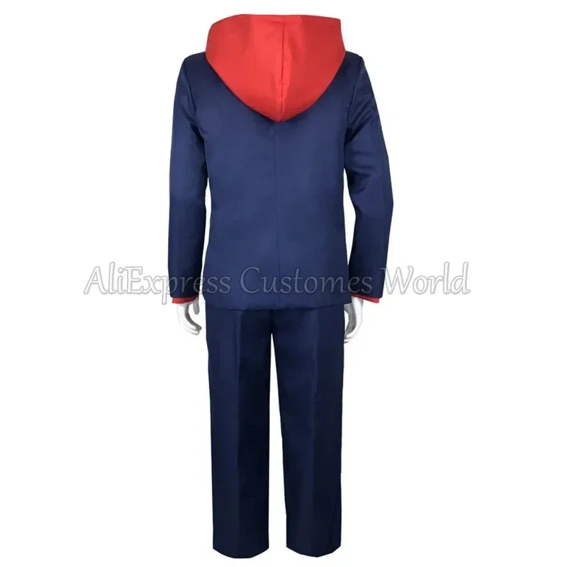 Anime Jujutsu Kaisen Itadori Yuji Cosplay Kostüm für Männer Itadori Yuji Hemd Uniform Anzug Halloween Karneval Party Outfit