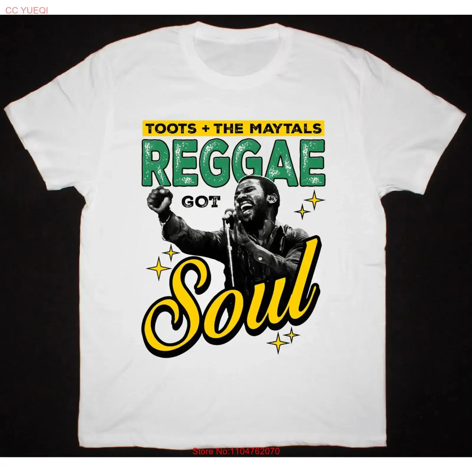 Toots The Maytals Reggae Got Soul T Shirt White S 5XL JU647 vintage Washed Comfortable Slightly graphic Versatile streetwear
