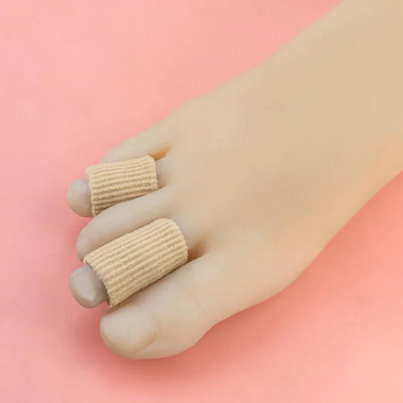 เส้นใยซิลิโคน Toe Separator Protector เท้า Orthopedic Toe Cover Care เครื่องมือความงาม Toe Separators อุปกรณ์