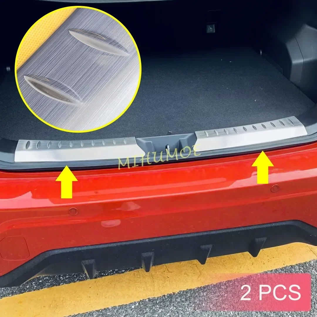 For 2024 Subaru Crosstrek Stainless Steel Trunk Sill Cover Luggage Entry Guard Bumper Protector