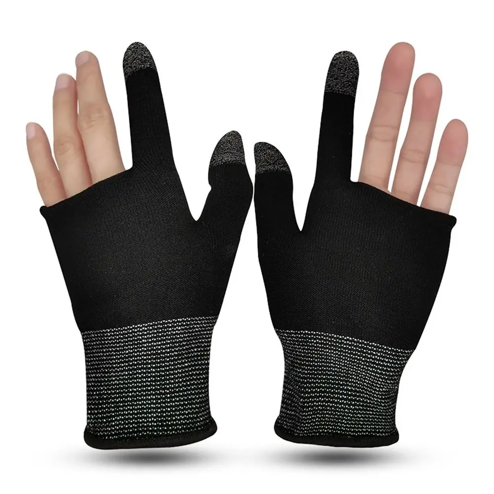 Gloves Sweatproof Breathable PUBG Hand Cover Thumb Gloves Gaming Finger Cover Gamer Fingertips Sleeve Mobile Games Touch Screen