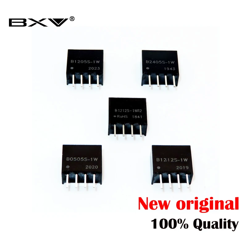 1W 2W Serie Vermogensmodule Omzetter B0505S-1W B1205S-1W B1212S-1W B1212S-1WR2 B2405S-1W B0505S-2W B1212S-2W B1205S-2W B2405S-2W