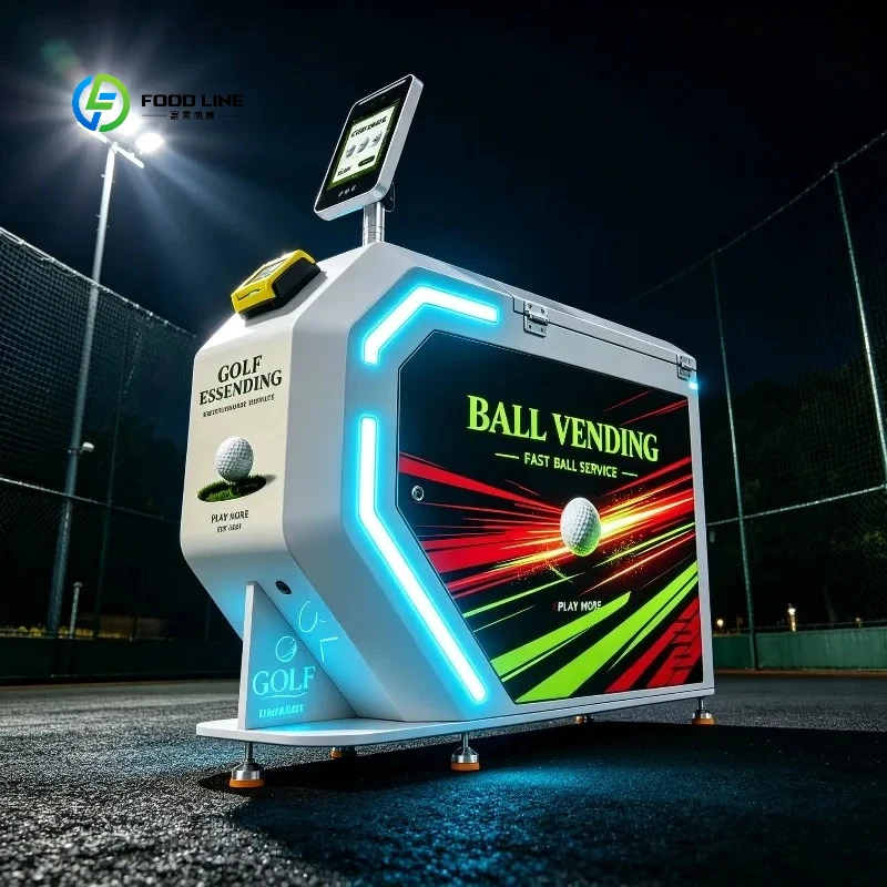 Hot Sale FL Customized 2026 New 1000 Ball Capacity Compact Golf Ball Vending Machine for VIP Driving Range Private Bay Dispenser