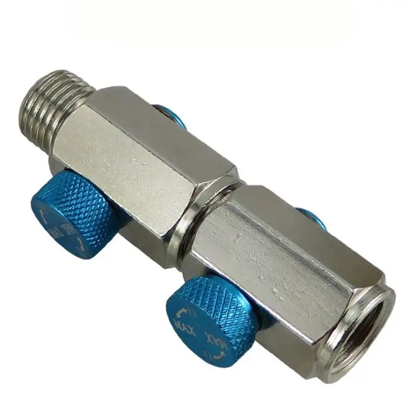 Air Pressure Regulator давления,1/4Thread,Built-in Dust Filter,Air Flow Valve Regulator Air Adjustment Switch for Pneumatic Tool