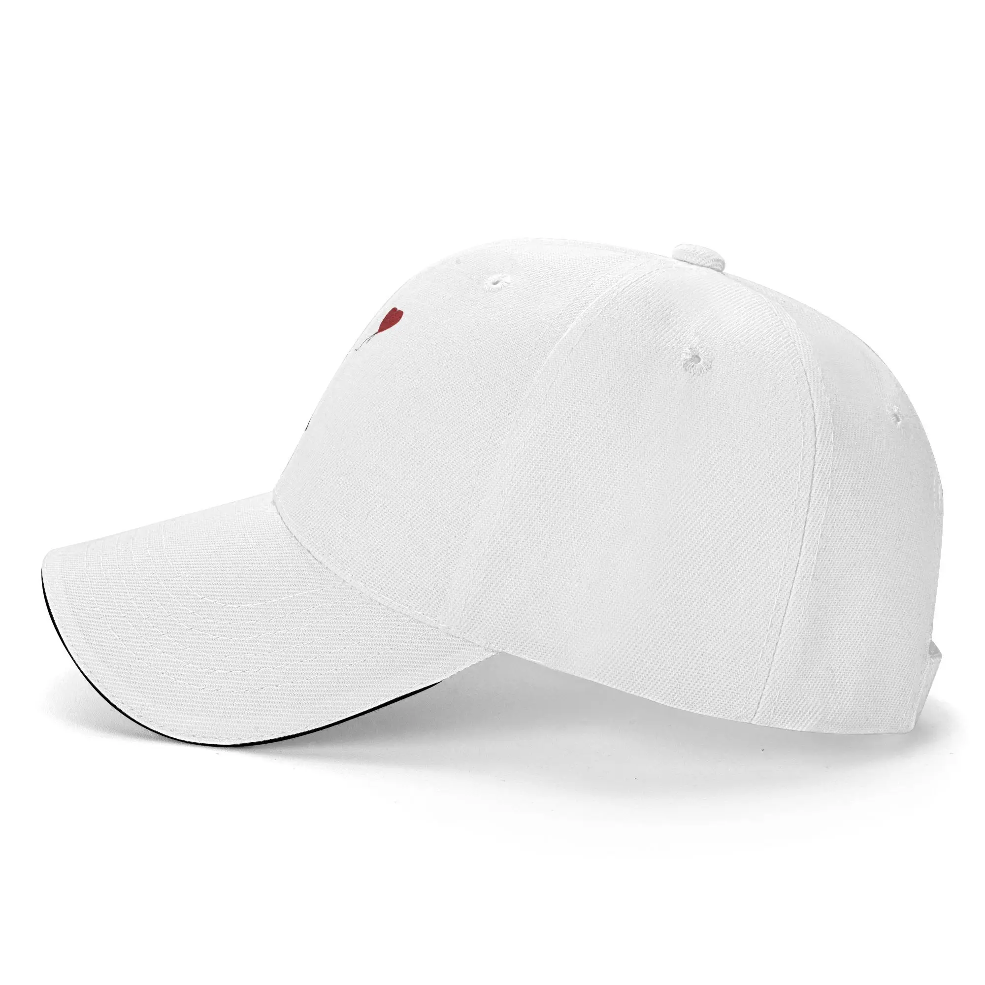 Spring Heart Baseball Cap Girl with Balloon Banksy Outdoor Sport Fashion Print Sun Hats Unisex-Teens Sunscreen Snapback Cap