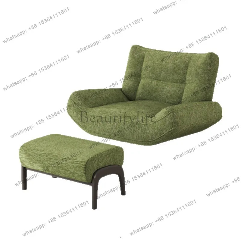 LS Lazy Sofa Balcony Leisure Home Single Swivel Chair Sleepable or Reclining Designer Recliner