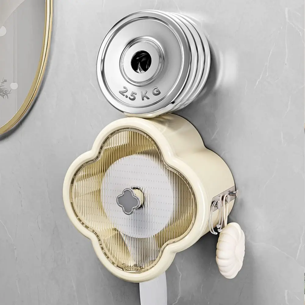 

Wall-mounted Paper Towel Holder Large Capacity Waterproof Toilet Paper Storage Box Reusable Sturdy Bathroom Tissue Holder