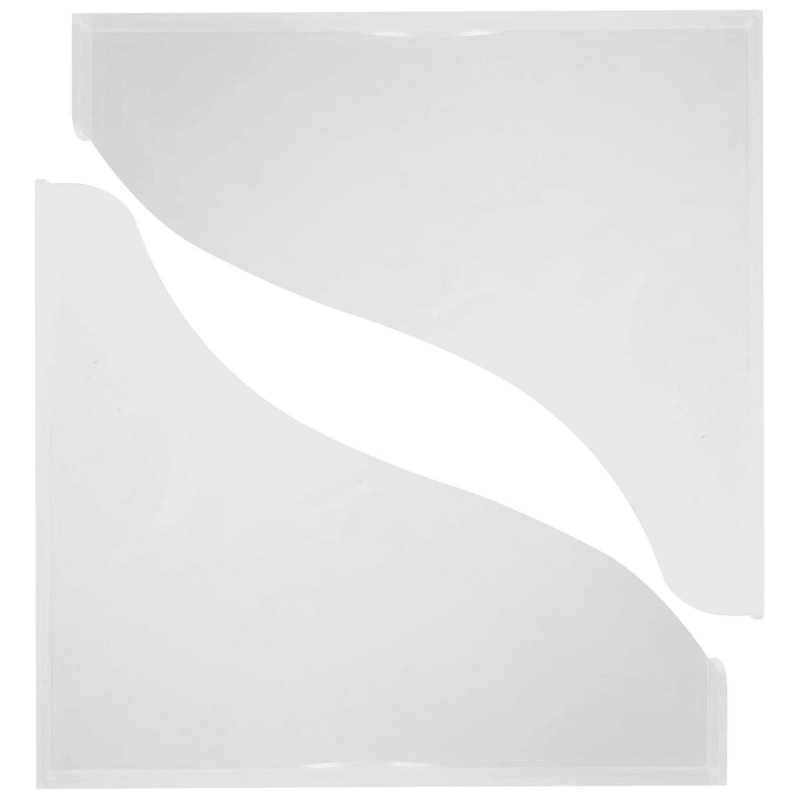 1 مجموعة حوض الاستحمام الرش الحرس الاكريليك واضح حشوات للزوايا لحواف الحمام مقاوم للماء المضادة للانزلاق حاجز لاصق وشملت