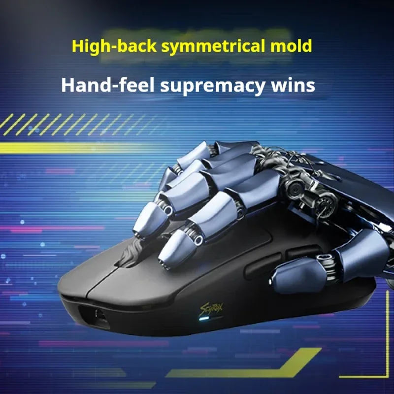 Imagem -03 - Scyrox v8 8k Mouse de Três Modos 2.4gwireless Leve Personalizado 30kdpi Pixart3950 Mouse para Jogos para pc E-sports Gamer Presentes