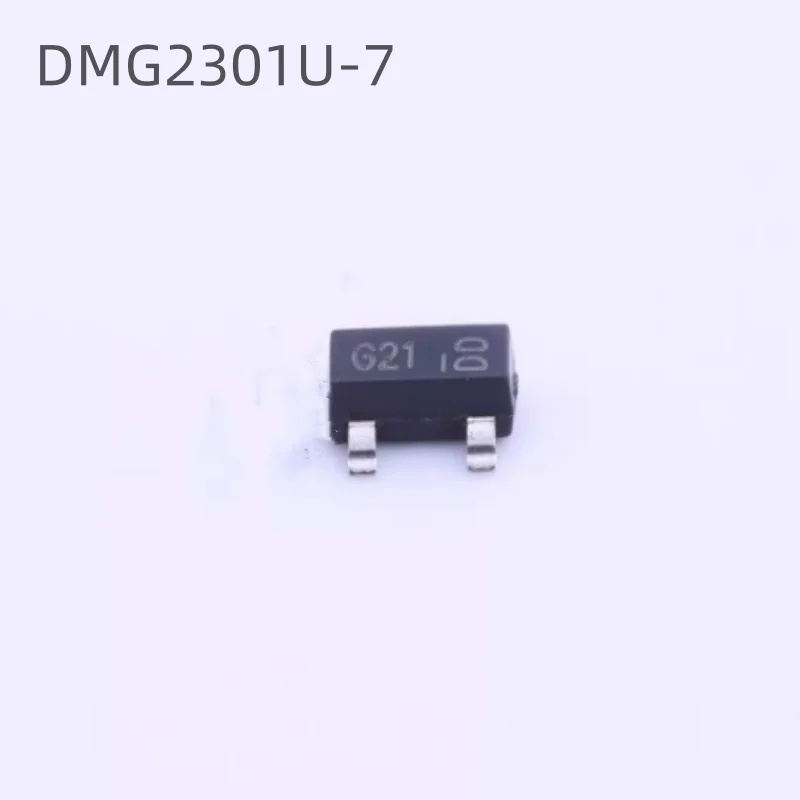 20PCS new DMG2301U-7 silkscreen G21 package SOT23P channel field effect transistor