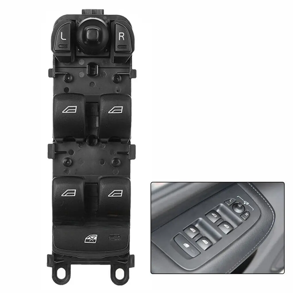 

For Volvo S80 2007-2016 XC70 08-16 Car Power Window Switch Driver Side 31453232 31376495