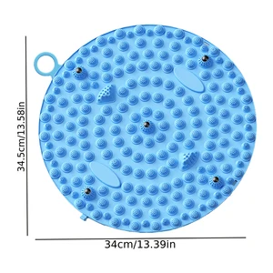 Magnetischer Fußmassagekissen, unentschiedener Teppich für Yoga, Fingerdruckpunktplatte, Muskelrelaxation, Fußpflegewerkzeug, Akupunkturpunktmassage 9 Hauptverkaufsmagnetdecke für Massage - №6